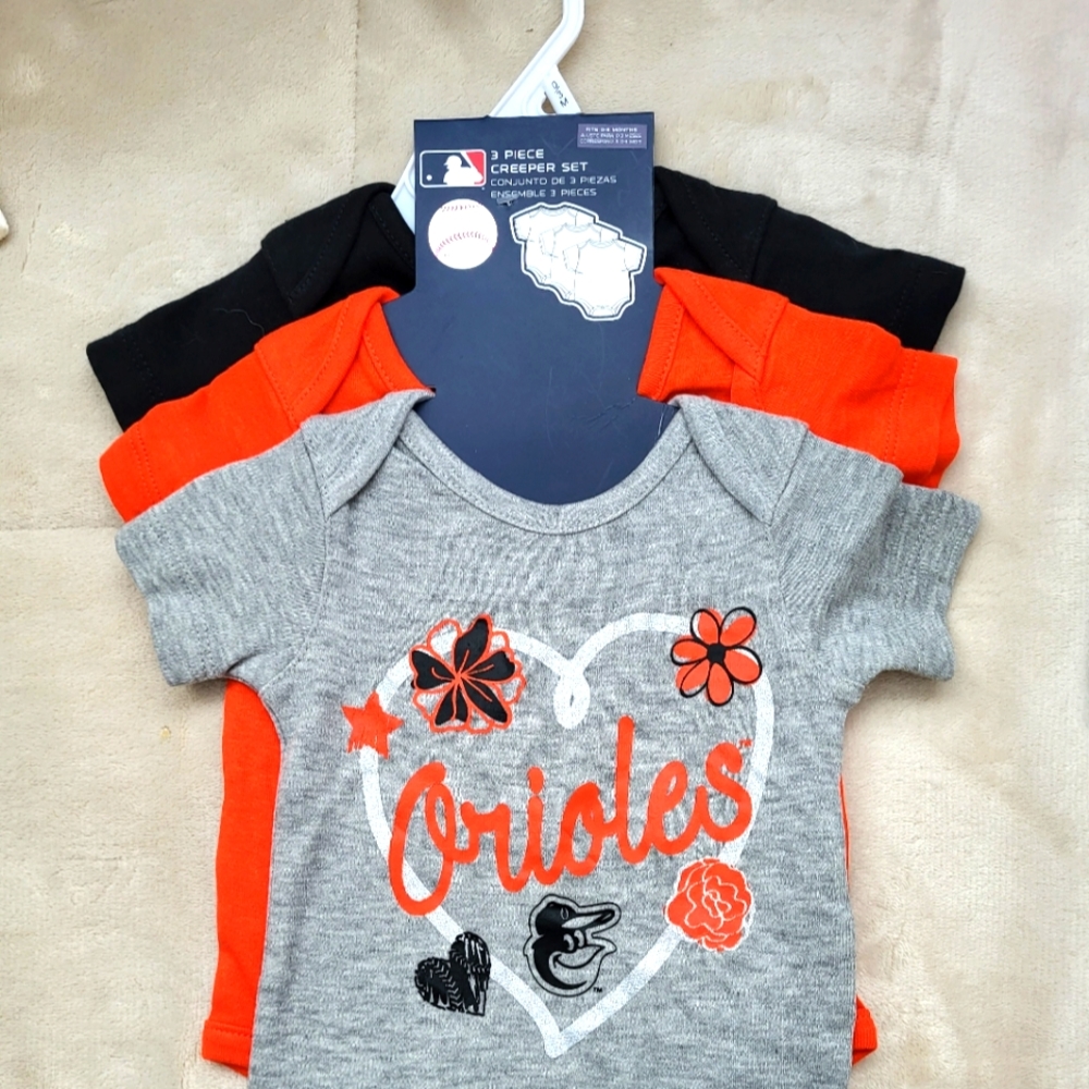 Orioles Baseball Onsies